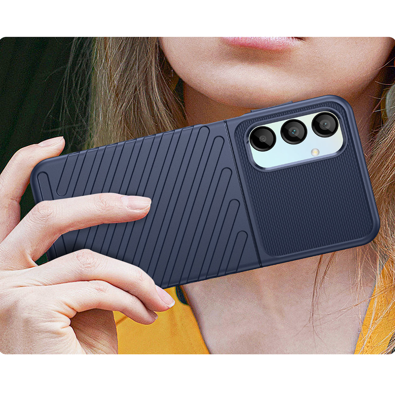 Thunder Case TPU dėklas Samsung Galaxy A26 – mėlynas