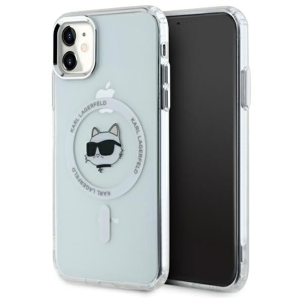 Karl Lagerfeld MagSafe dėklas iPhone 11 – baltas -- iPhone 11
