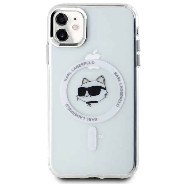 Karl Lagerfeld MagSafe dėklas iPhone 11 – baltas -- iPhone 11