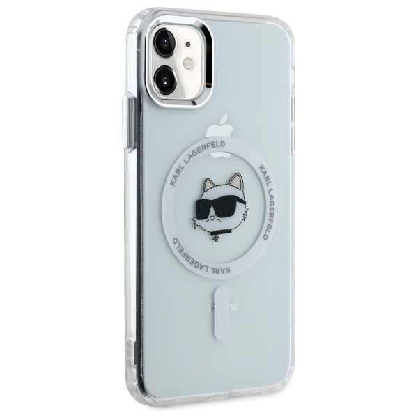Karl Lagerfeld MagSafe dėklas iPhone 11 – baltas -- iPhone 11