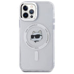 Karl Lagerfeld MagSafe dėklas iPhone 12/12 Pro – baltas -- iPhone 12