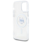 Karl Lagerfeld MagSafe dėklas iPhone 12/12 Pro – baltas -- iPhone 12
