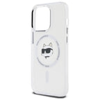Karl Lagerfeld MagSafe dėklas iPhone 14 Pro – baltas