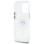 Karl Lagerfeld MagSafe dėklas iPhone 14 Pro – baltas