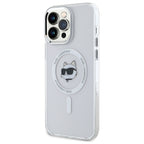 Karl Lagerfeld MagSafe dėklas iPhone 14 Pro Max – baltas -- iPhone 14 Pro Max