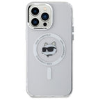 Karl Lagerfeld MagSafe dėklas iPhone 14 Pro Max – baltas -- iPhone 14 Pro Max