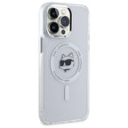 Karl Lagerfeld MagSafe dėklas iPhone 14 Pro Max – baltas -- iPhone 14 Pro Max
