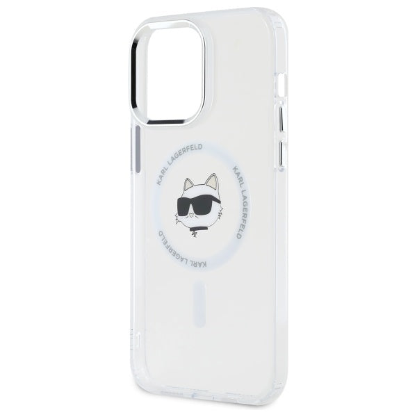 Karl Lagerfeld MagSafe dėklas iPhone 14 Pro Max – baltas -- iPhone 14 Pro Max