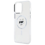 Karl Lagerfeld MagSafe dėklas iPhone 14 Pro Max – baltas -- iPhone 14 Pro Max