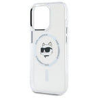Karl Lagerfeld MagSafe dėklas iPhone 15 Pro – baltas -- iPhone 15 Pro