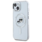 Karl Lagerfeld MagSafe dėklas iPhone 15 – baltas -- iPhone 15