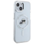Karl Lagerfeld MagSafe dėklas iPhone 15 – baltas -- iPhone 15