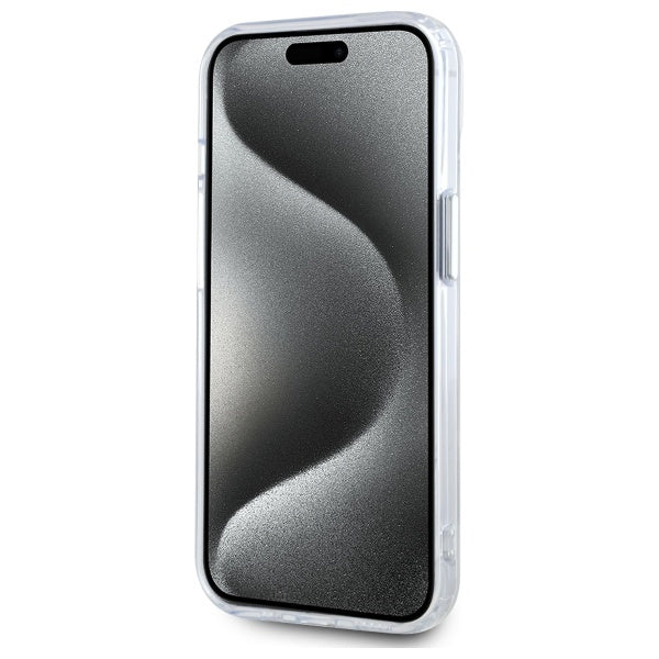 Karl Lagerfeld MagSafe dėklas iPhone 15 – baltas -- iPhone 15