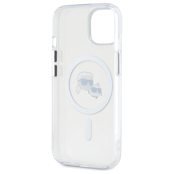 Karl Lagerfeld MagSafe dėklas iPhone 15 – baltas -- iPhone 15