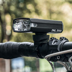 Wozinsky priekinė dviračio lempa + USB-C kabelis (3000 lm) - juoda -- Bicycle Lights