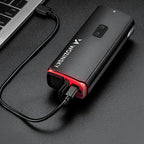 Wozinsky priekinė dviračio lempa + USB-C kabelis (3000 lm) - juoda -- Bicycle Lights
