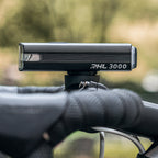 Wozinsky priekinė dviračio lempa + USB-C kabelis (3000 lm) - juoda -- Bicycle Lights