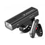 Wozinsky WSBLB2 priekinė (400 lm) ir galinė USB-C dviračio lempos rinkinys - juodas -- Bicycle Lights