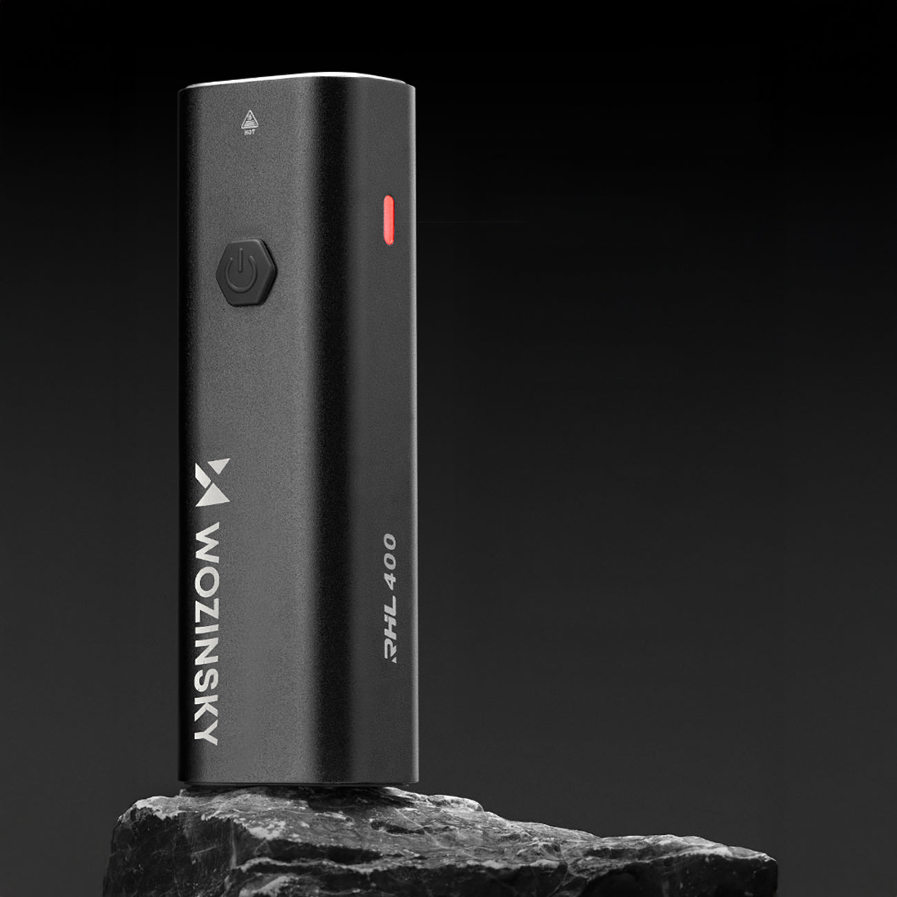 Wozinsky WSBLB2 priekinė (400 lm) ir galinė USB-C dviračio lempos rinkinys - juodas -- Bicycle Lights