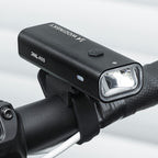 Wozinsky WSBLB2 priekinė (400 lm) ir galinė USB-C dviračio lempos rinkinys - juodas -- Bicycle Lights