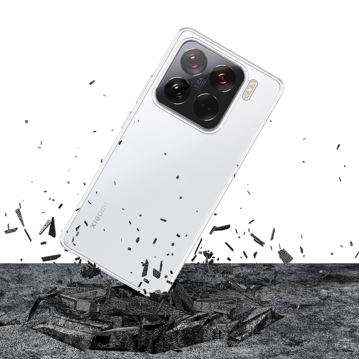 3mk skaidrus dėklas, skirtas Xiaomi 15 - skaidrus