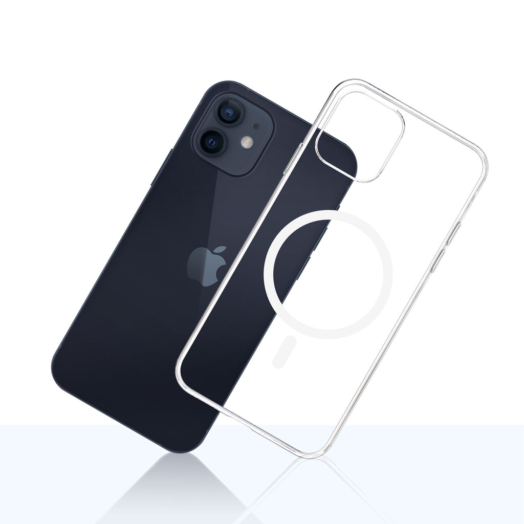 3mk Clear MagCase, skirtas Apple iPhone 12/12 Pro - skaidrus -- iPhone 12