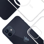 3mk Clear MagCase, skirtas Apple iPhone 12/12 Pro - skaidrus -- iPhone 12