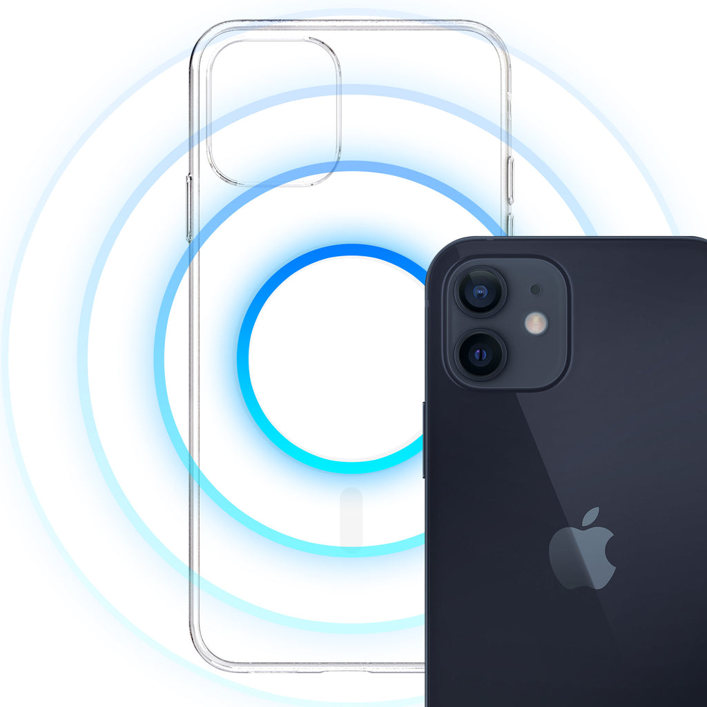 3mk Clear MagCase, skirtas Apple iPhone 12/12 Pro - skaidrus -- iPhone 12