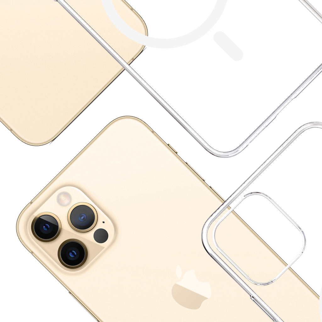 3mk skaidrus MagCase dėklas, skirtas Apple iPhone 12 Pro Max – skaidrus -- iPhone 12 Pro Max