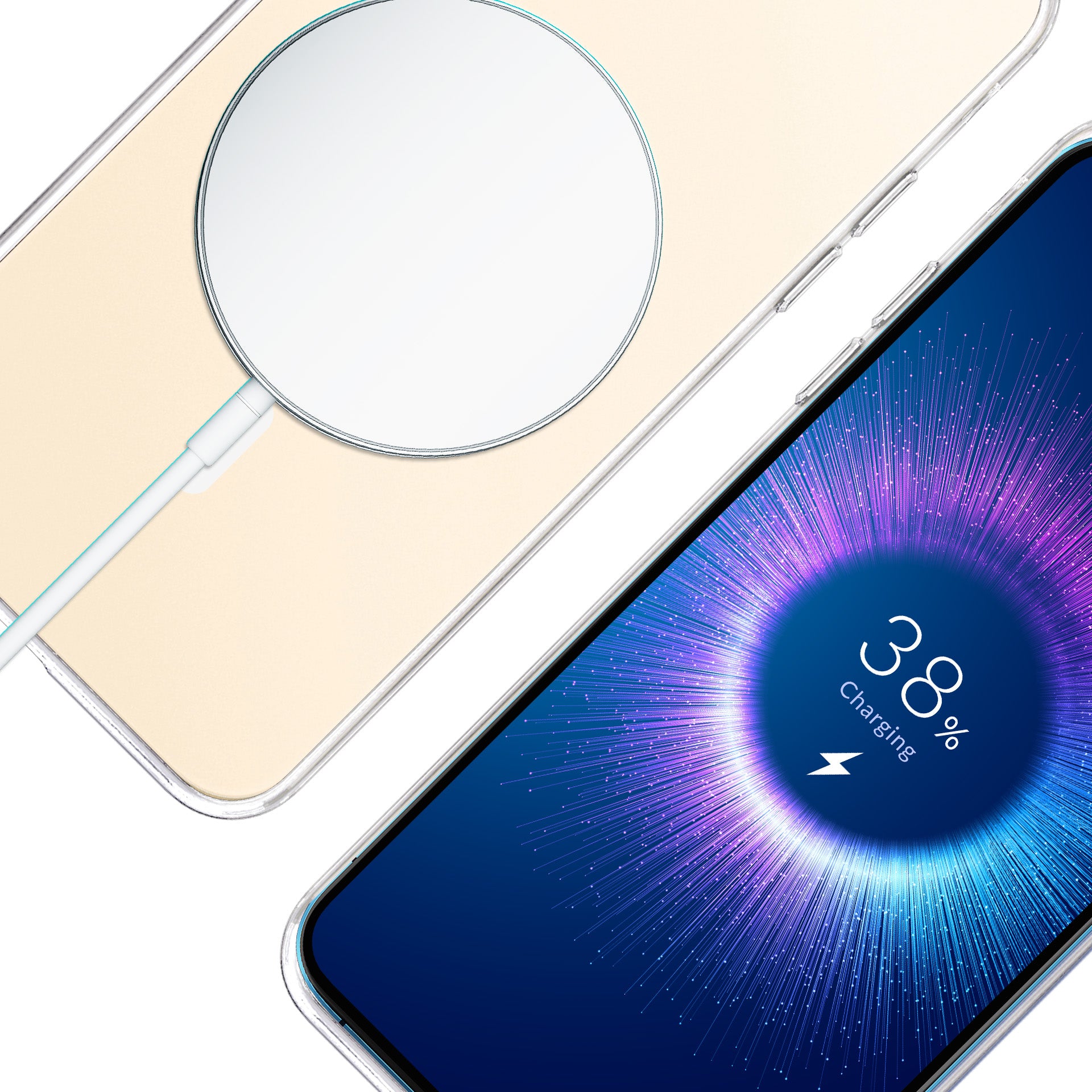 3mk skaidrus MagCase dėklas, skirtas Apple iPhone 12 Pro Max – skaidrus -- iPhone 12 Pro Max