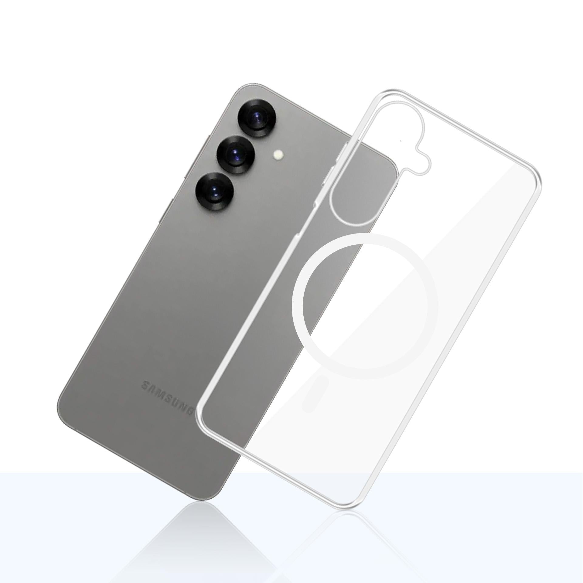 3mk Clear MagCase, skirtas Samsung Galaxy S25+ - skaidrus