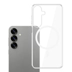 3mk Clear MagCase, skirtas Samsung Galaxy S25+ - skaidrus