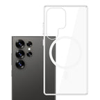 3mk Clear MagCase, skirtas Samsung Galaxy S25 Ultra - skaidrus