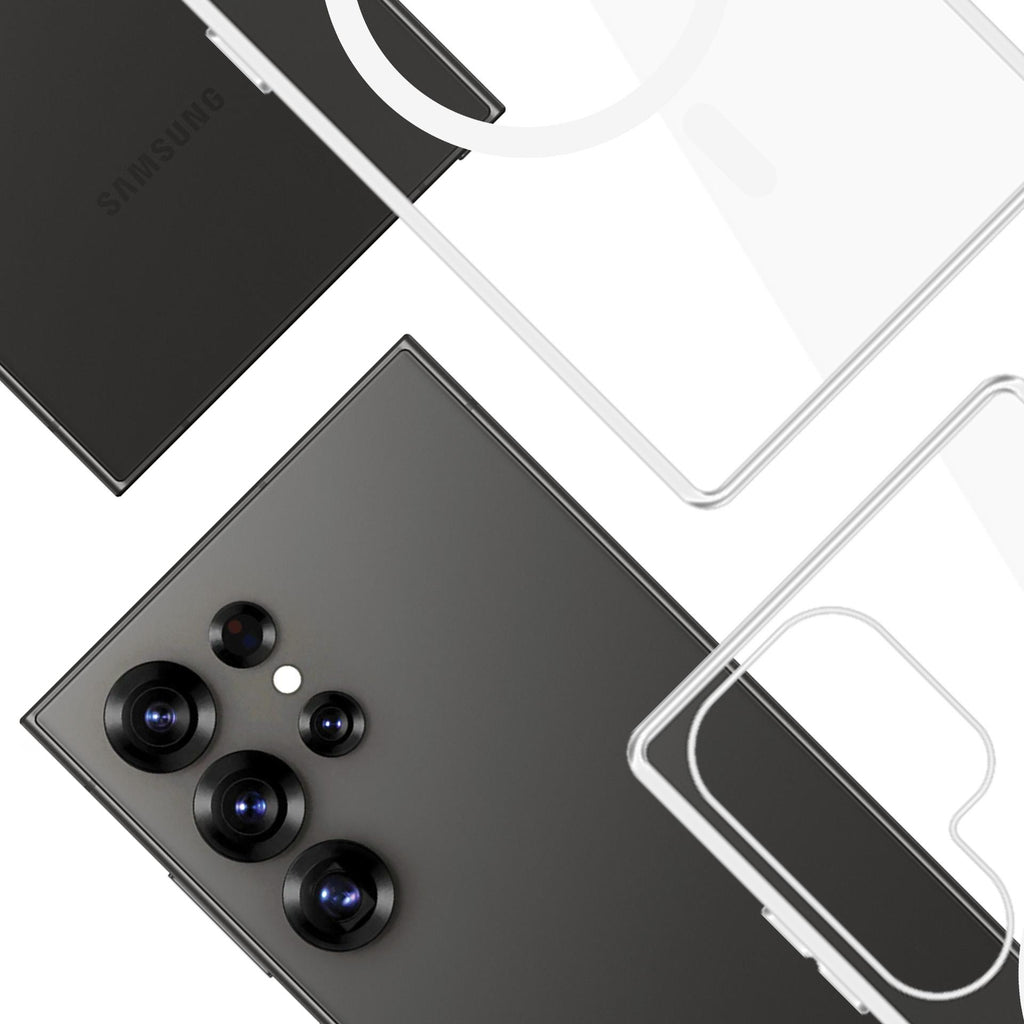 3mk Clear MagCase, skirtas Samsung Galaxy S25 Ultra - skaidrus