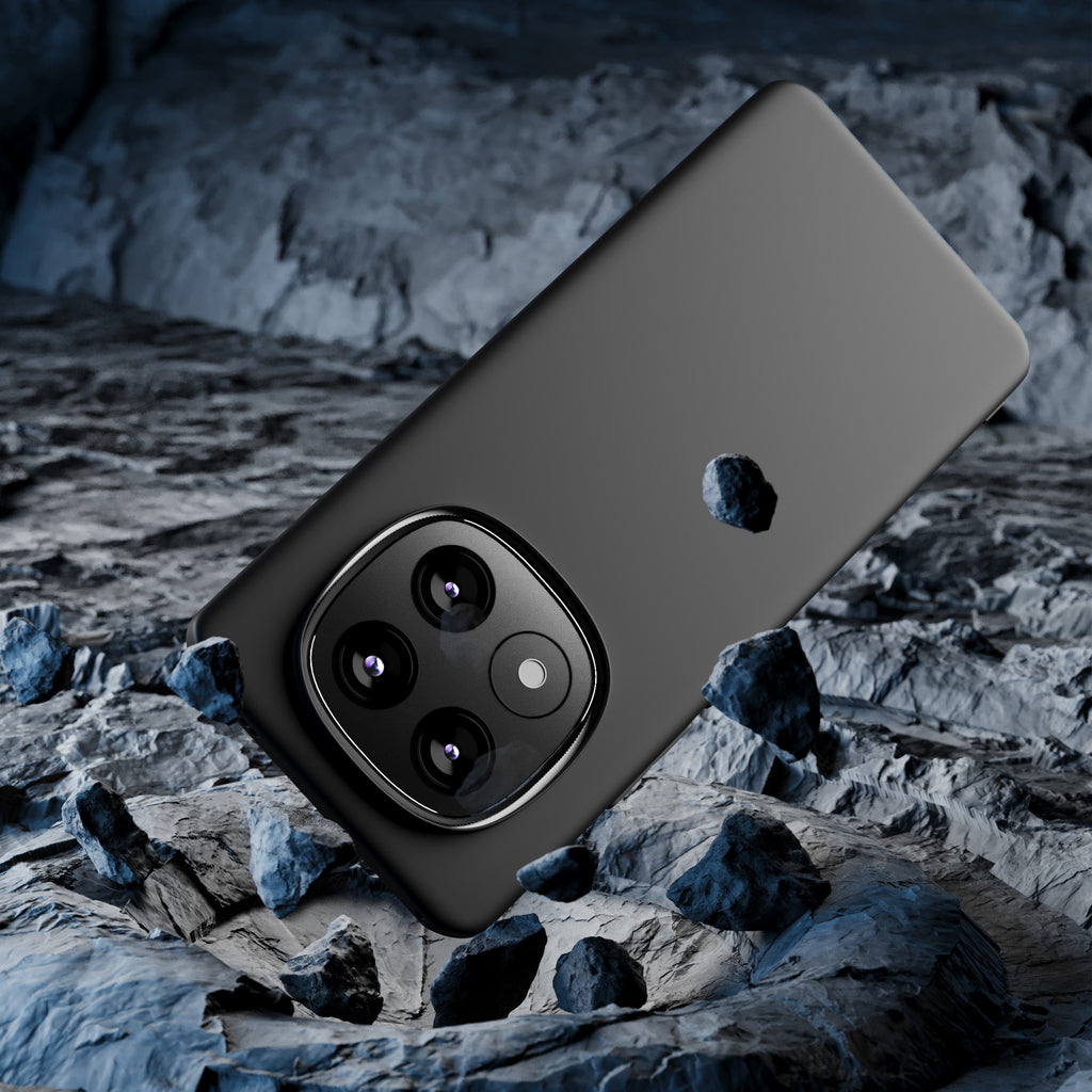 3mk matinis dėklas, skirtas Xiaomi Redmi Note 14 Pro – juodas