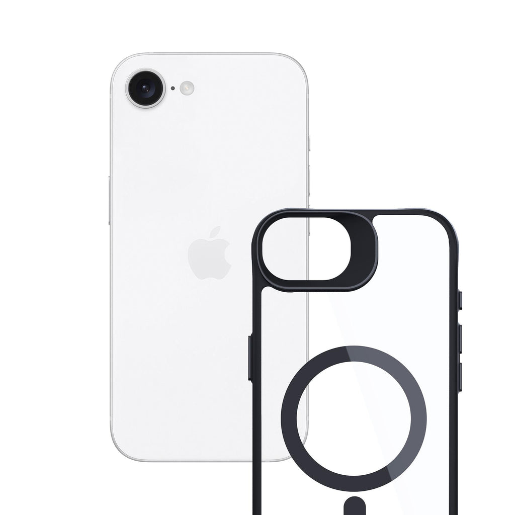 3mk Satin Armor MagCase, skirtas Apple iPhone 16e / SE 4 - skaidrus