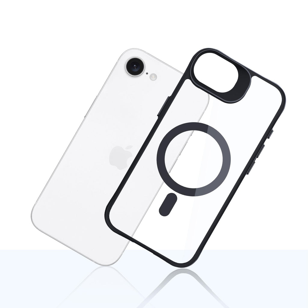 3mk Satin Armor MagCase, skirtas Apple iPhone 16e / SE 4 - skaidrus