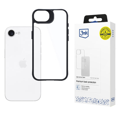 3mk satin armor dėklas+ skirtas apple iPhone 16e / SE 4 - transparent -- iPhone 16e
