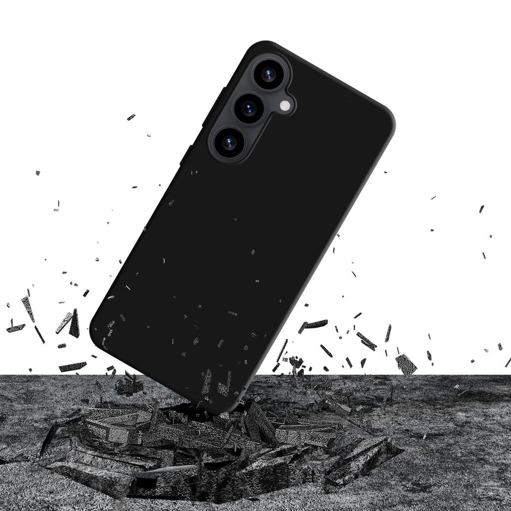 3mk silikoninis dėklas, skirtas Samsung Galaxy S25+ – juodas