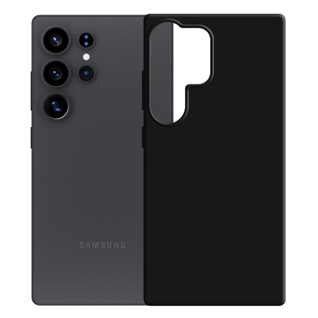 3mk silikoninis dėklas, skirtas Samsung Galaxy S25 Ultra – juodas