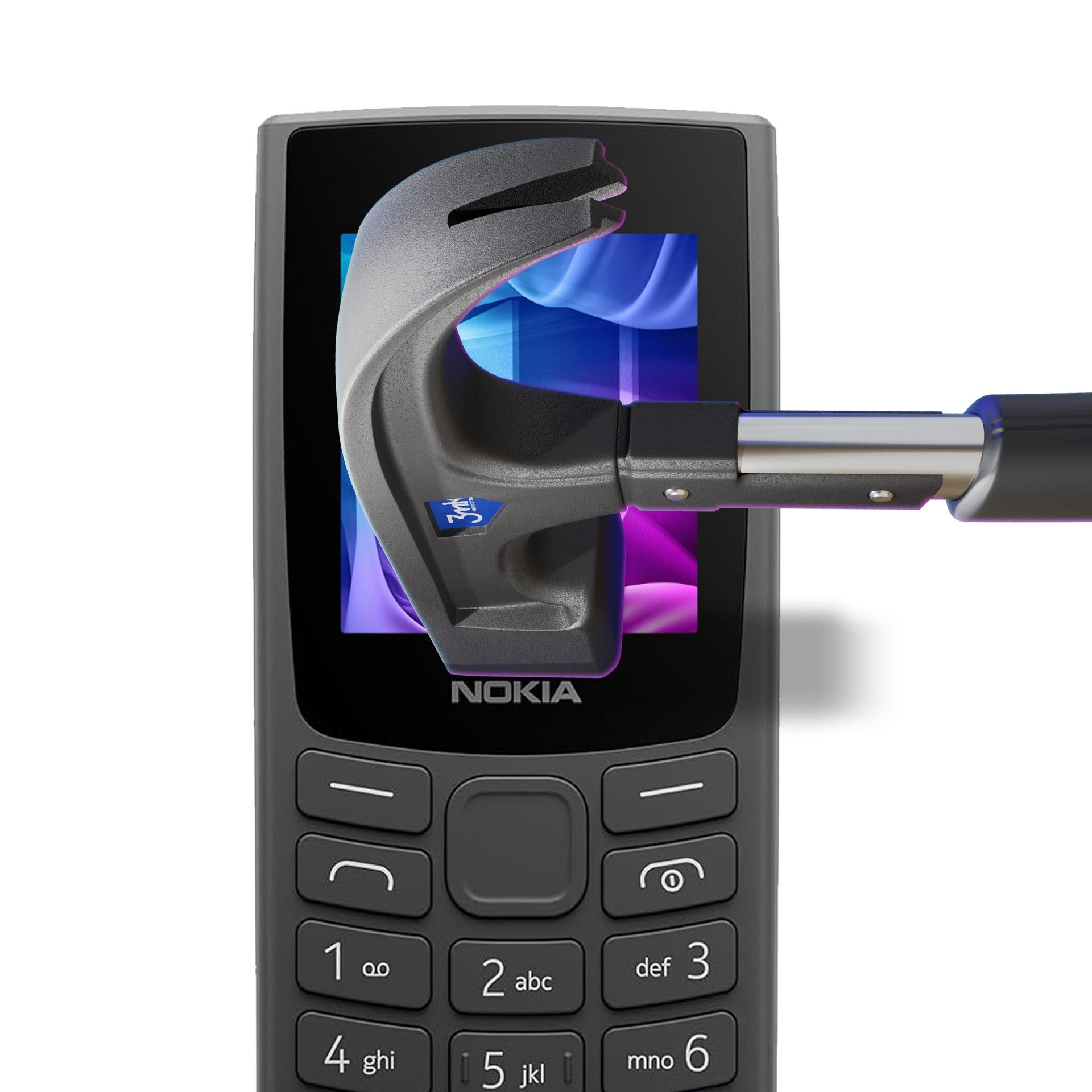 Matinė plėvelė 3mk SilkyMatt Pro™ Nokia 105 (2023) -- Nokia 105 (2023)