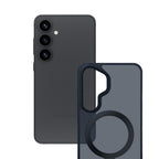 3mk Smoke Case Mag&Stand, skirtas Samsung Galaxy S25+ - juodas