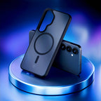 3mk Smoke MagCase, skirtas Samsung Galaxy S25 – juodas