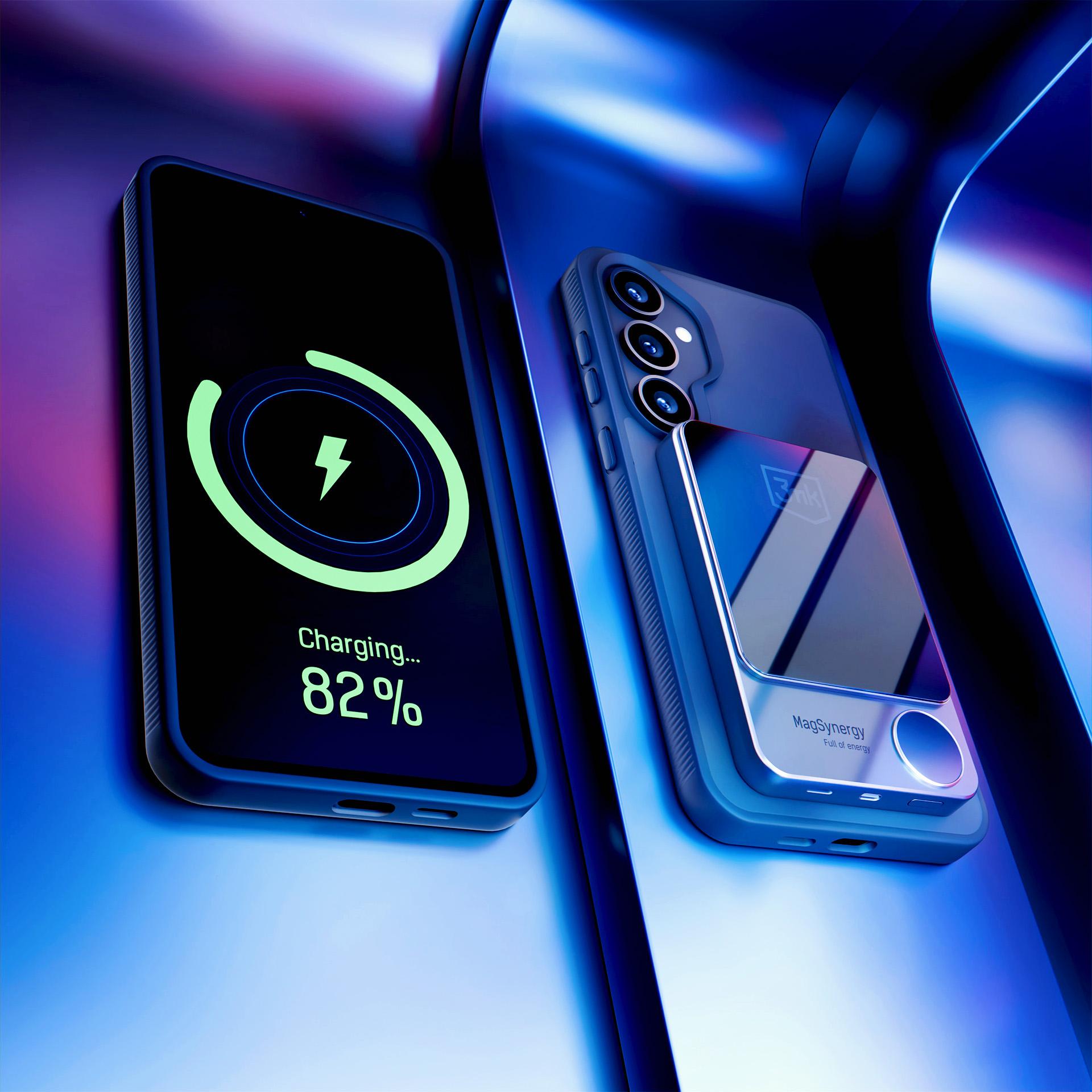 3mk Smoke MagCase, skirtas Samsung Galaxy S25 – juodas