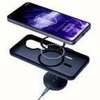 3mk Smoke MagCase, skirtas Samsung Galaxy S25 – juodas