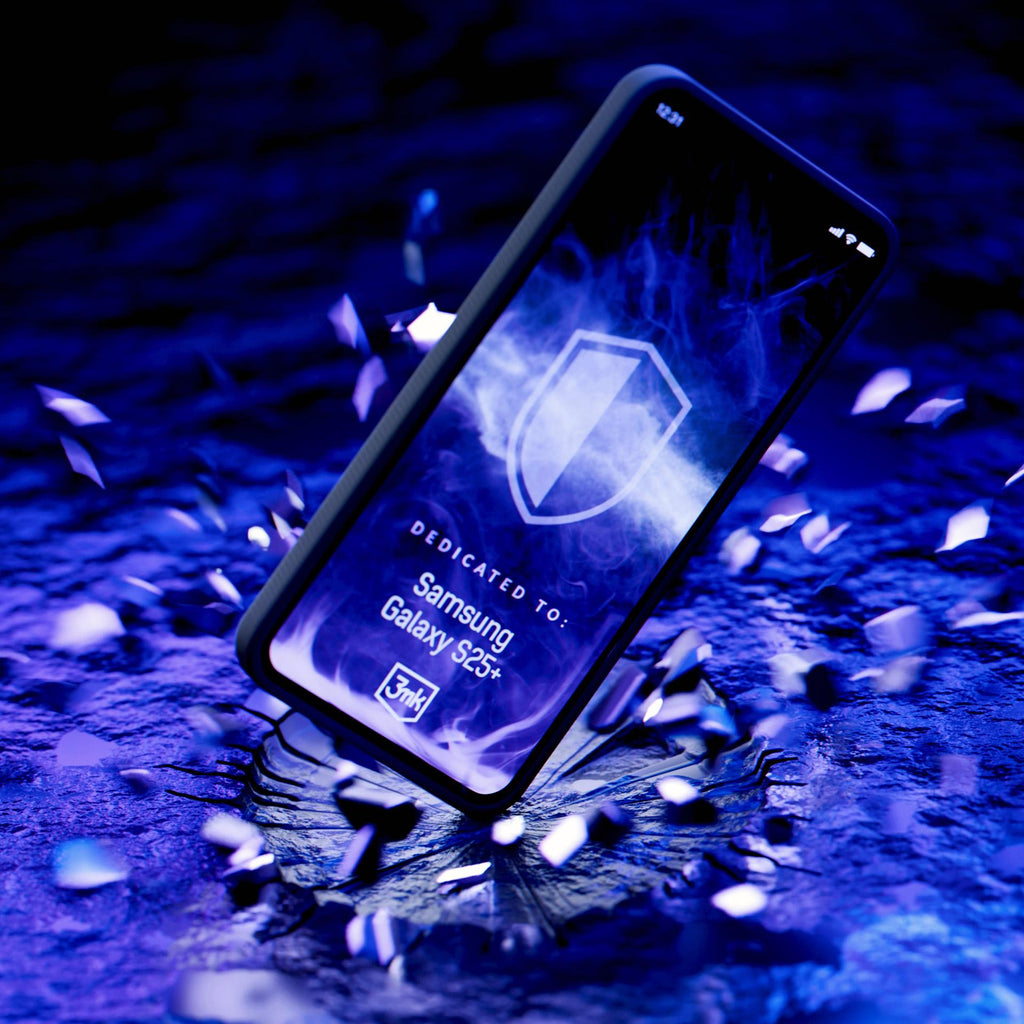 3mk Smoke MagCase, skirtas Samsung Galaxy S25+ - juodas -- Samsung Galaxy S25+