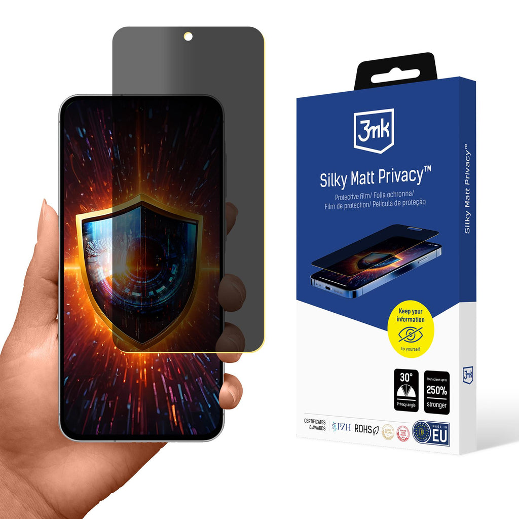 3mk Silky Matt Privacy Privatumo ekrano apsauga, skirta Samsung Galaxy A36 5G -- Samsung Galaxy A36 5G