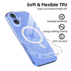 Tech-Protect FlexAir MagSafe dėklas iPhone 16 – skaidrus -- iPhone 16