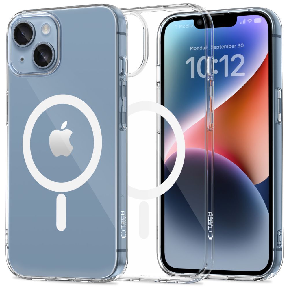 Tech-Protect FlexAir MagSafe dėklas iPhone 13/14 – skaidrus -- iPhone 13