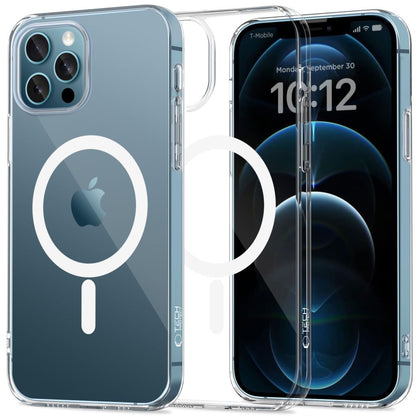 Tech-Protect FlexAir MagSafe dėklas iPhone 12/12 Pro – skaidrus -- iPhone 12